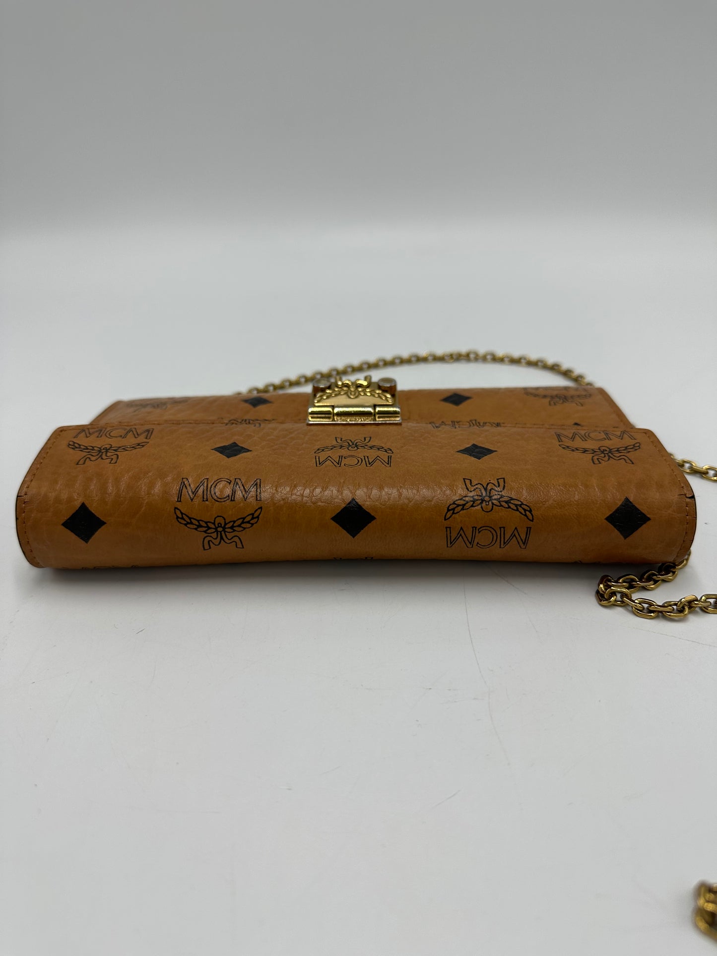 MCM Tracy Wallet On A Chain Luxury Designer Handbag