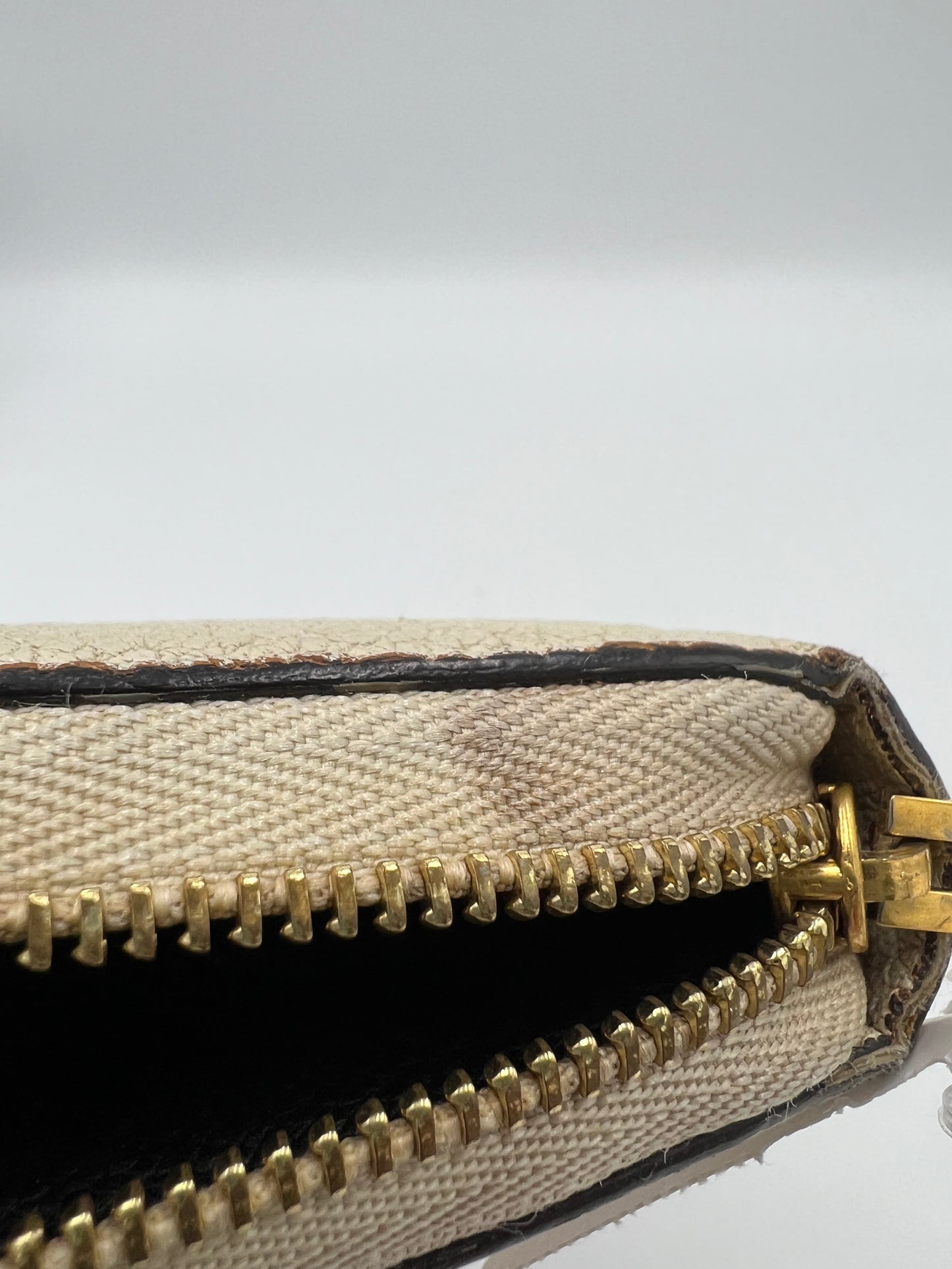 Celine Zip Around Calfskin Designer Wallet