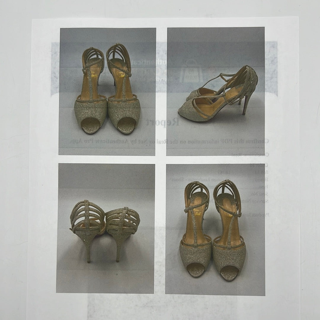 40% OFF! Christian Louboutin Patitta Luxury Designer Heels, Sz. 5 / 35