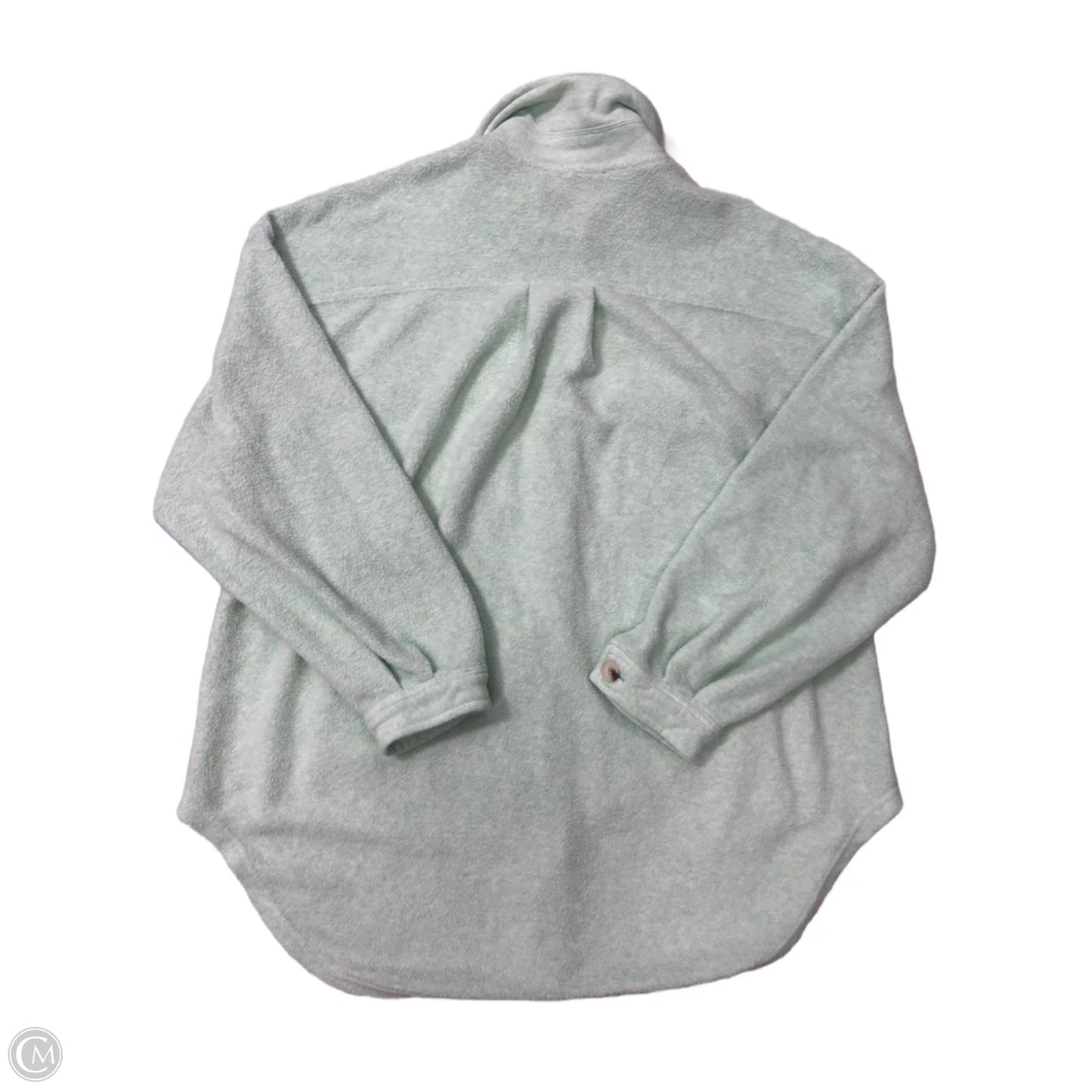 Jacket Shirt By Papermoon In Green, Size: M