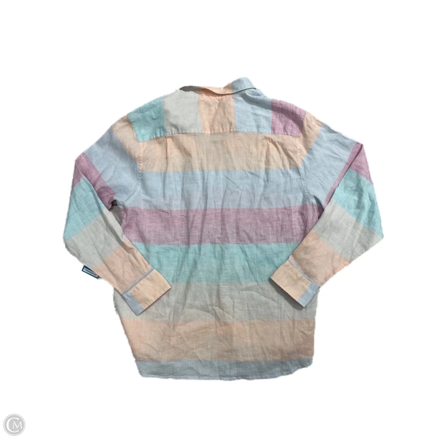 Top Long Sleeve By Tommy Bahama In Multi-colored, Size: L