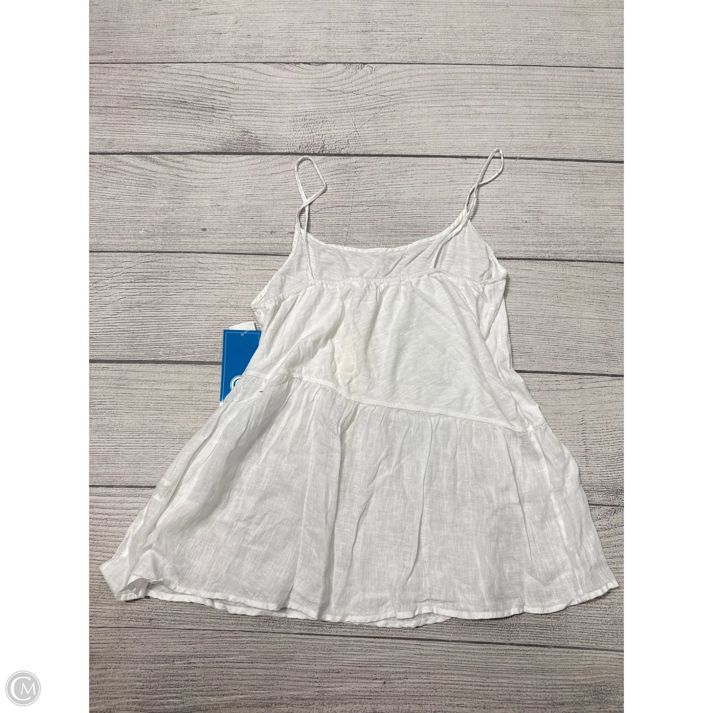 New! Top Sleeveless By Good Luck Tee In White, Size: M