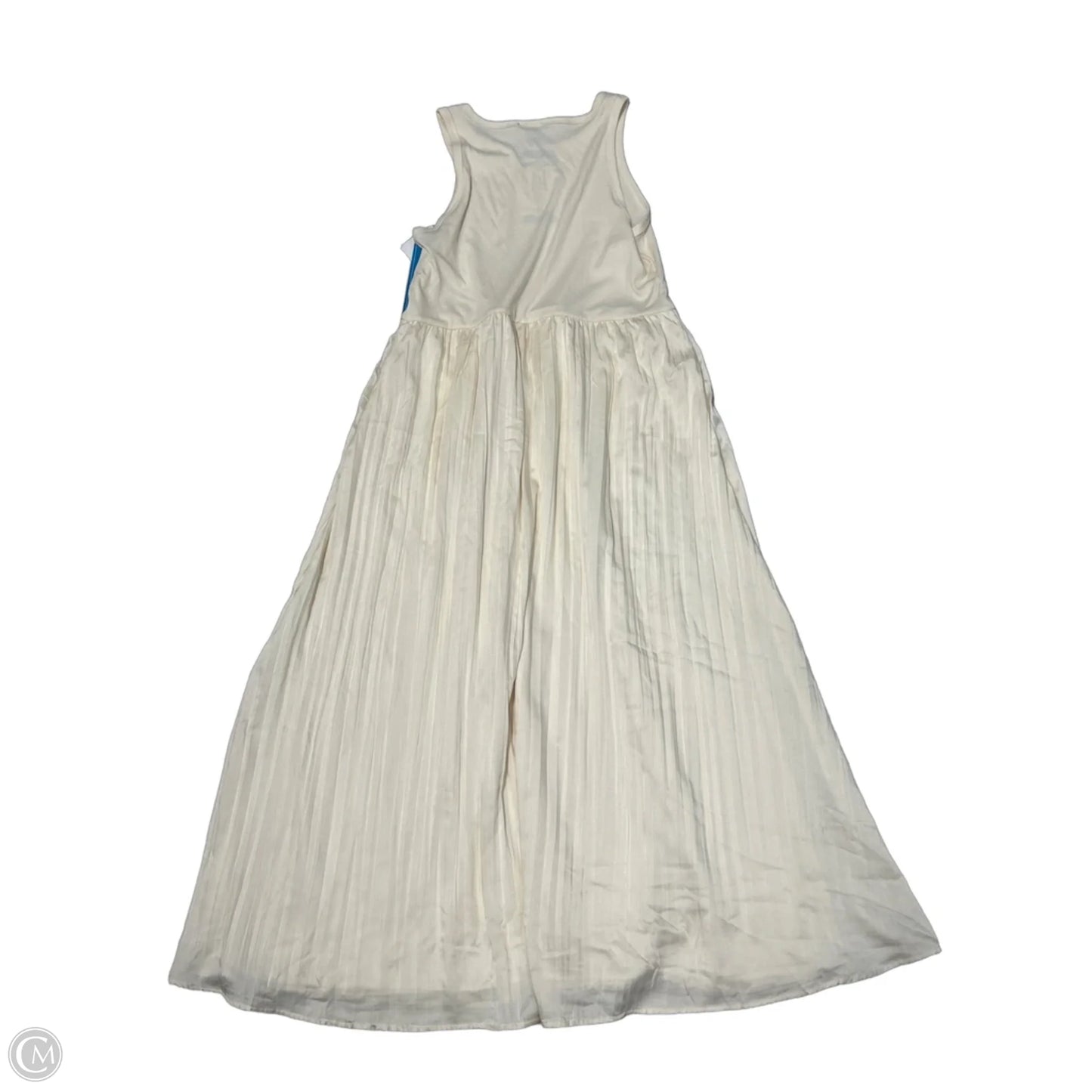 New! Dress Casual Maxi By DKNY In Cream, Size: L