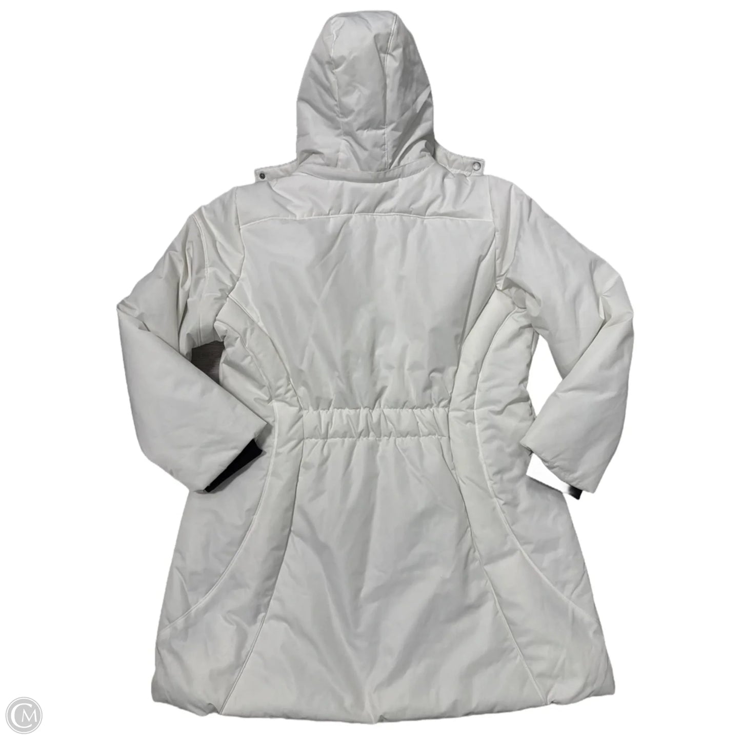 Coat Puffer & Quilted By Midnight Velvet In White, Size: 2x