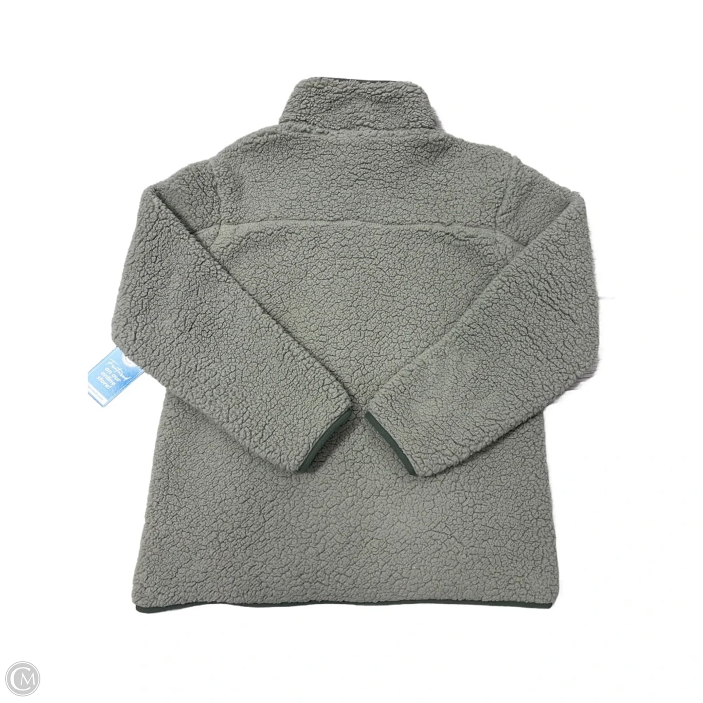 Jacket Faux Fur & Sherpa By 32 Degrees In Green, Size: S