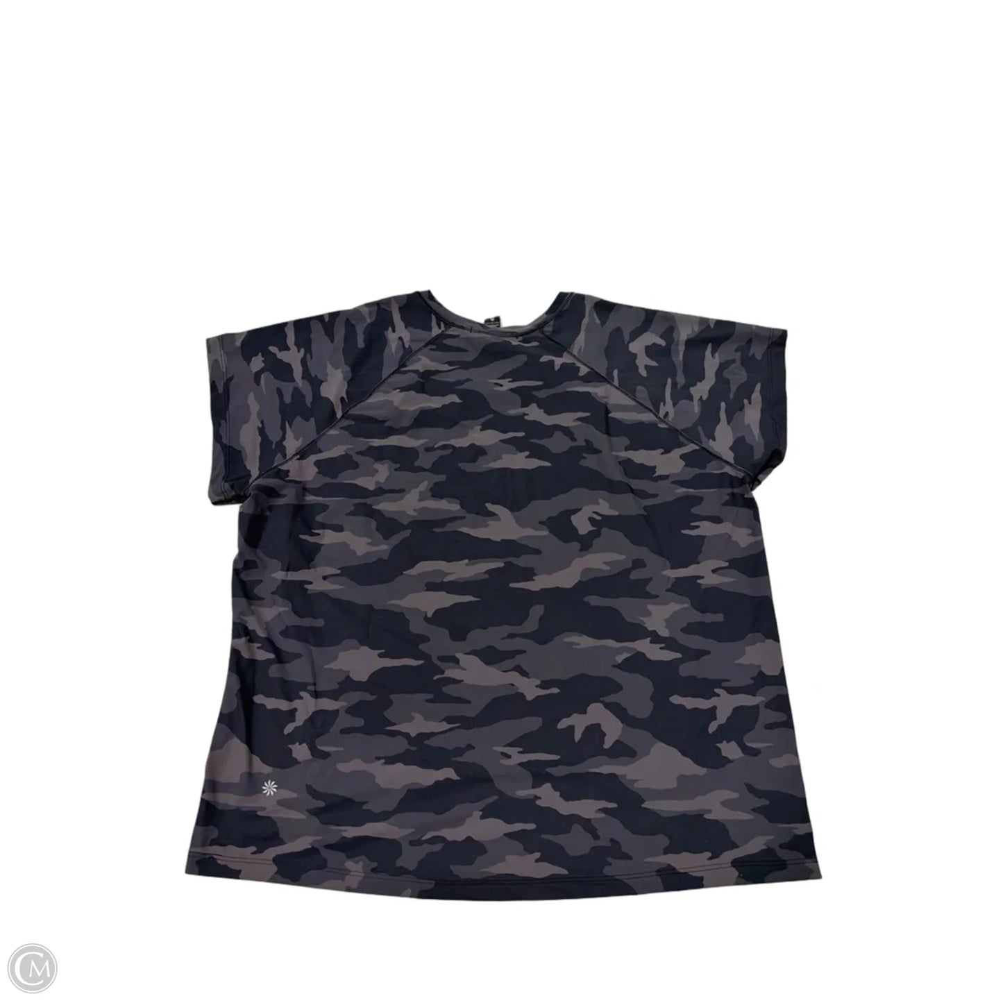 New! Ultimate Camo Train Tee By Athleta In Black, Size: Xl