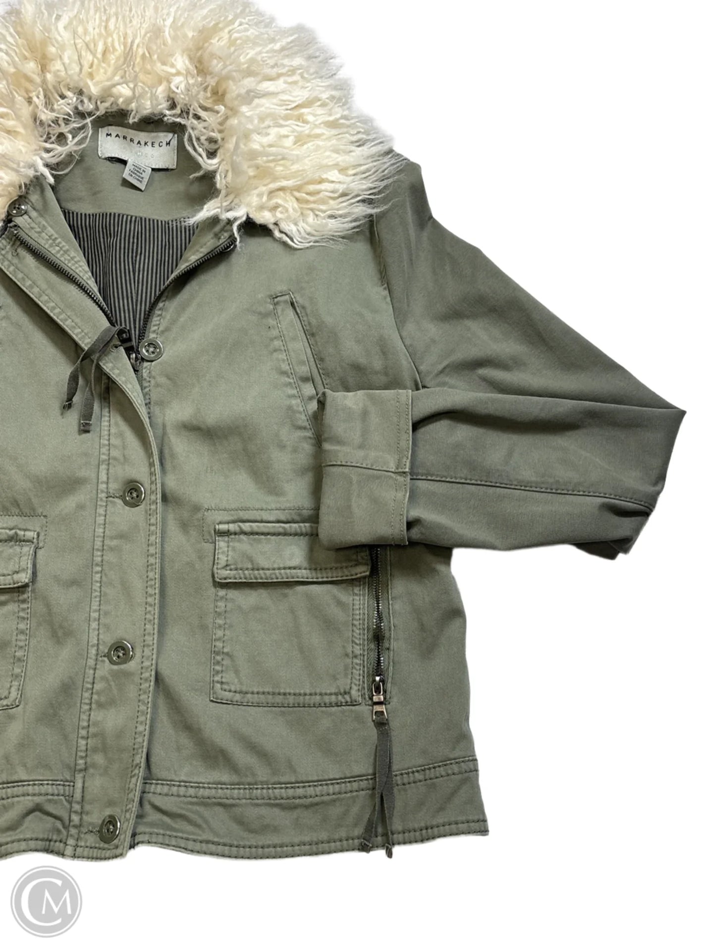 Jacket Utility By Marrakech In Green, Size: M