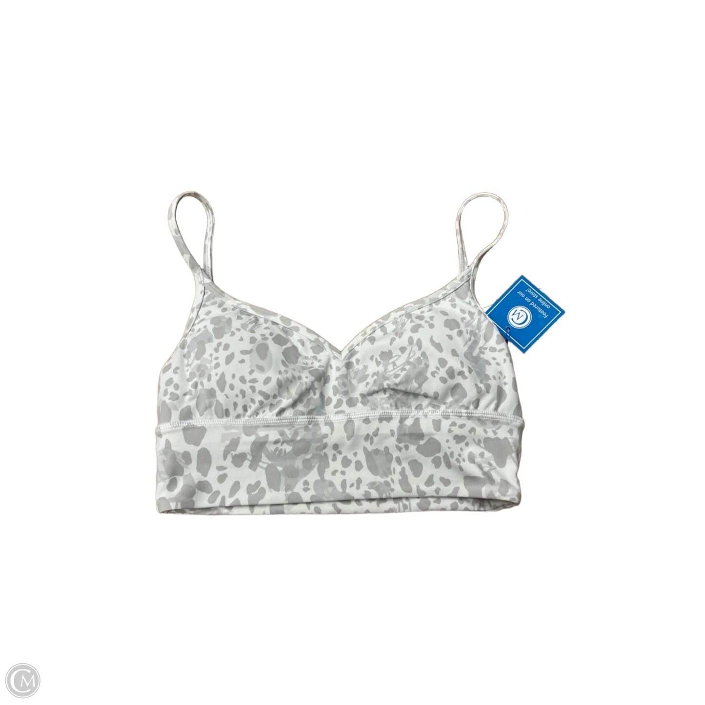 Athletic Bra By Lululemon In Grey, Size: S
