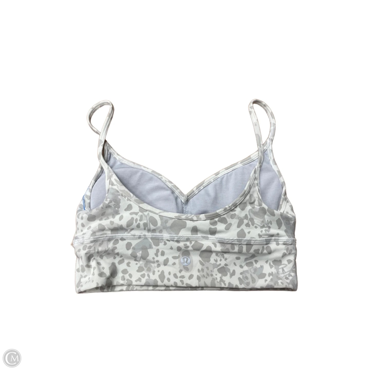 Athletic Bra By Lululemon In Grey, Size: S