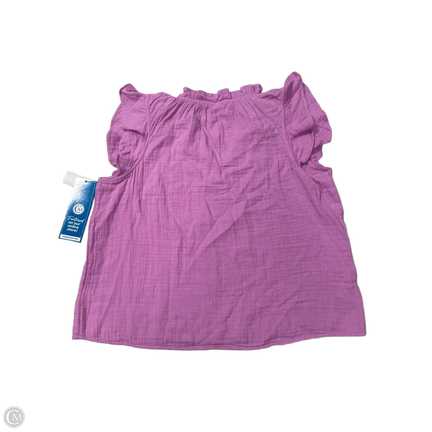 Top Short Sleeve By Old Navy In Purple, Size: L