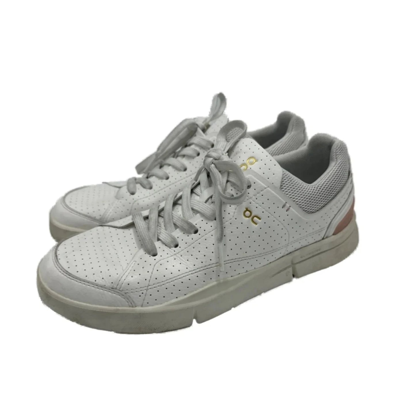 ON The Roger Designer Shoes In White, Size: 8