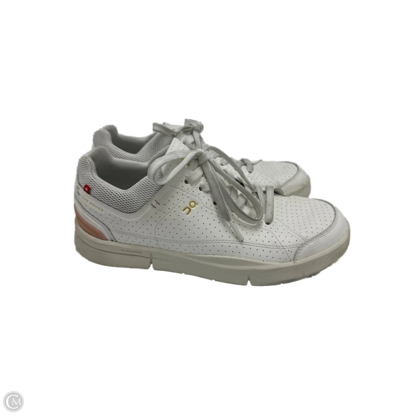 ON The Roger Designer Shoes In White, Size: 8