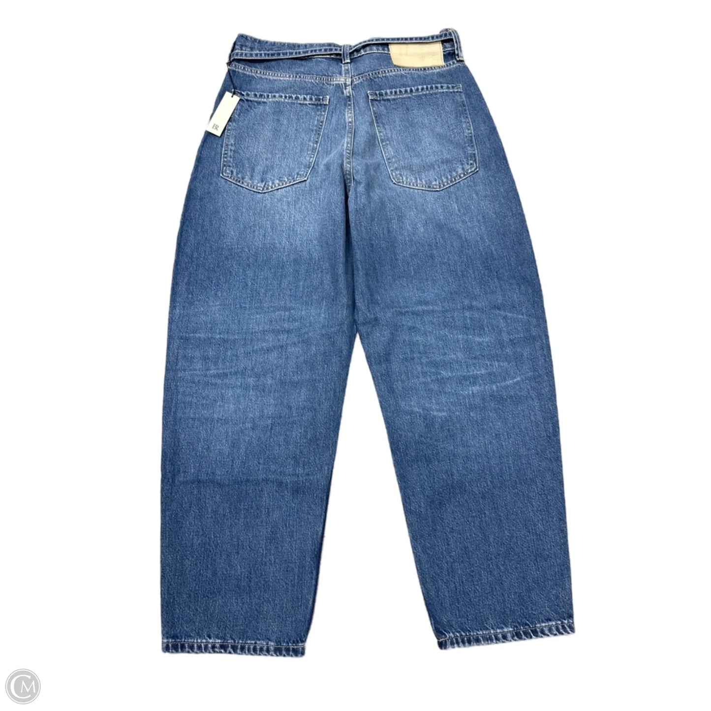 New! High Rise Rigid Bow Jeans By Banana Republic In Blue Denim, Size: 10p