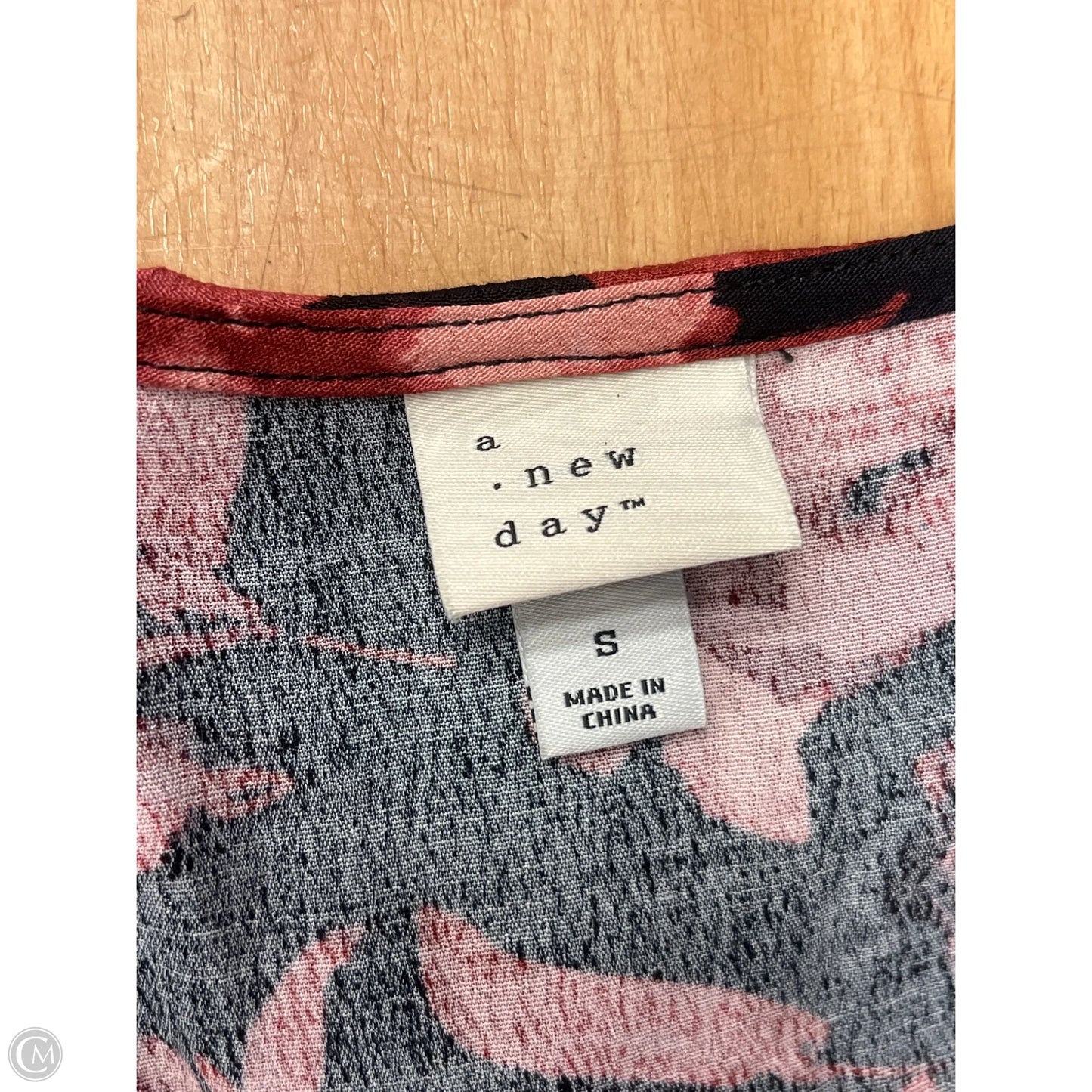 Dress Casual Maxi By A New Day In Black & Red, Size: S