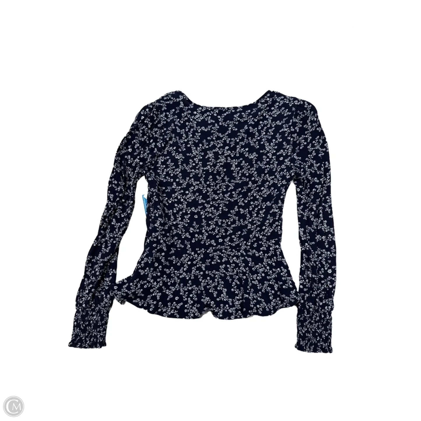 Top Long Sleeve By Loft In Navy, Size: 0