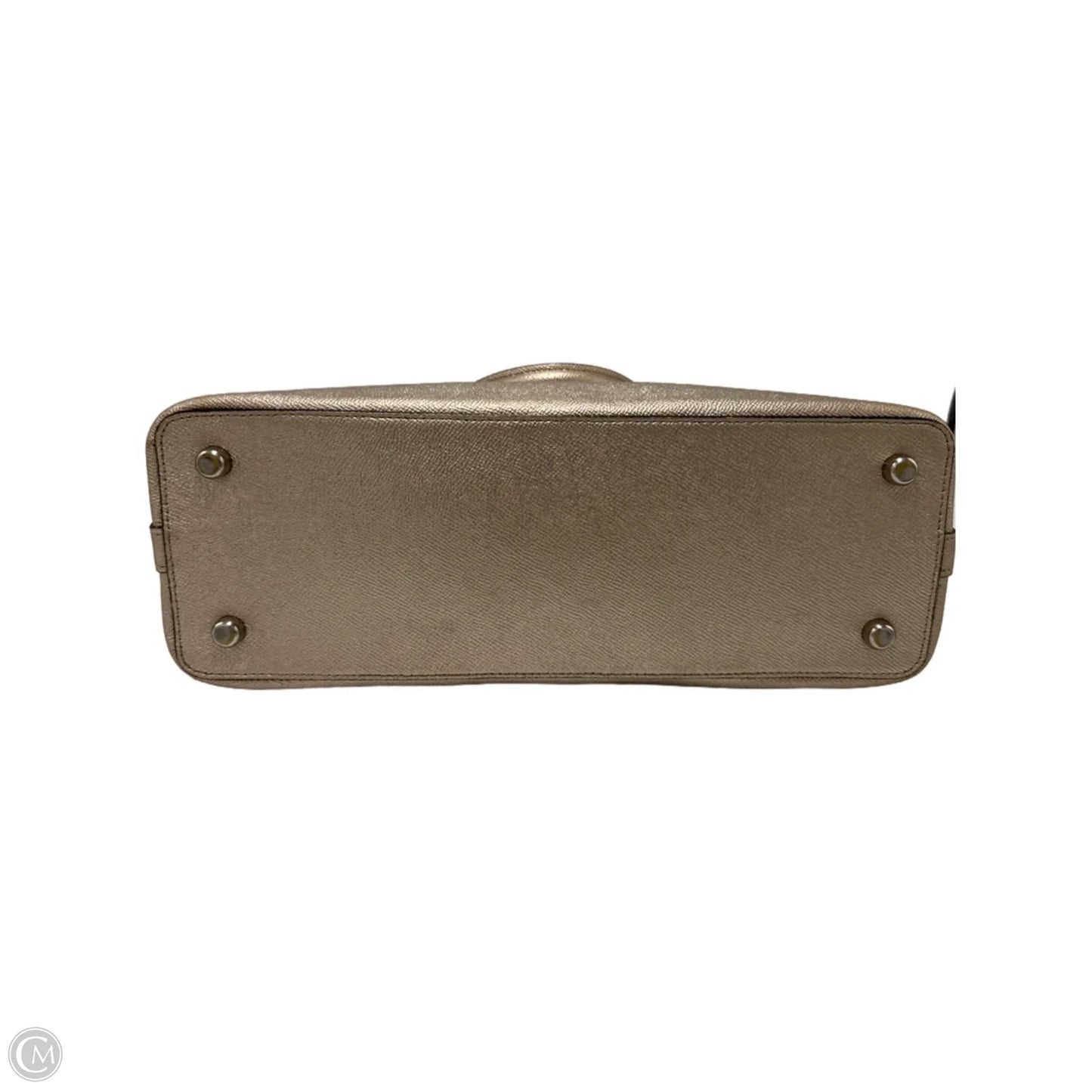 Handbag Designer By Coach Gold