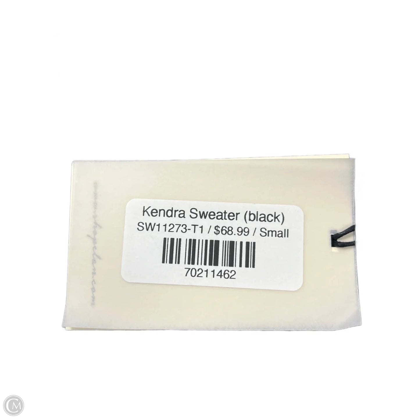 Sweater By Elan In Black, Size: S