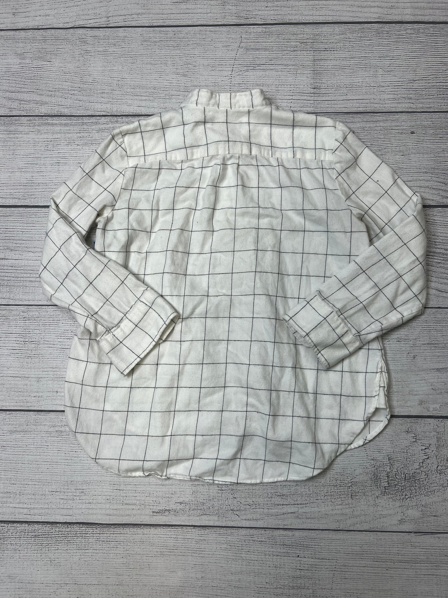 Blouse Long Sleeve By Madewell Size: Xs
