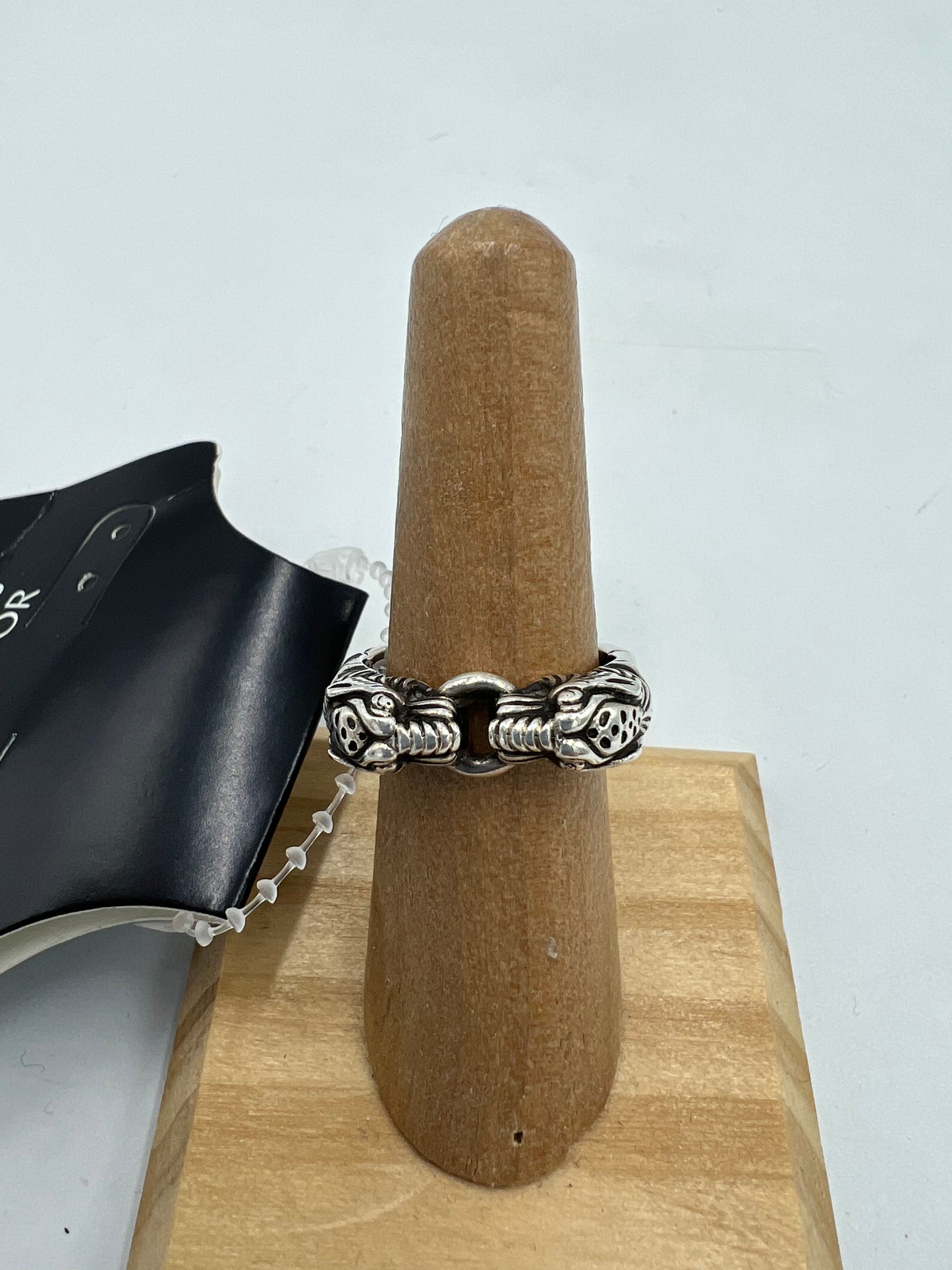 Gucci Tiger Head Designer Ring Size: 6.75