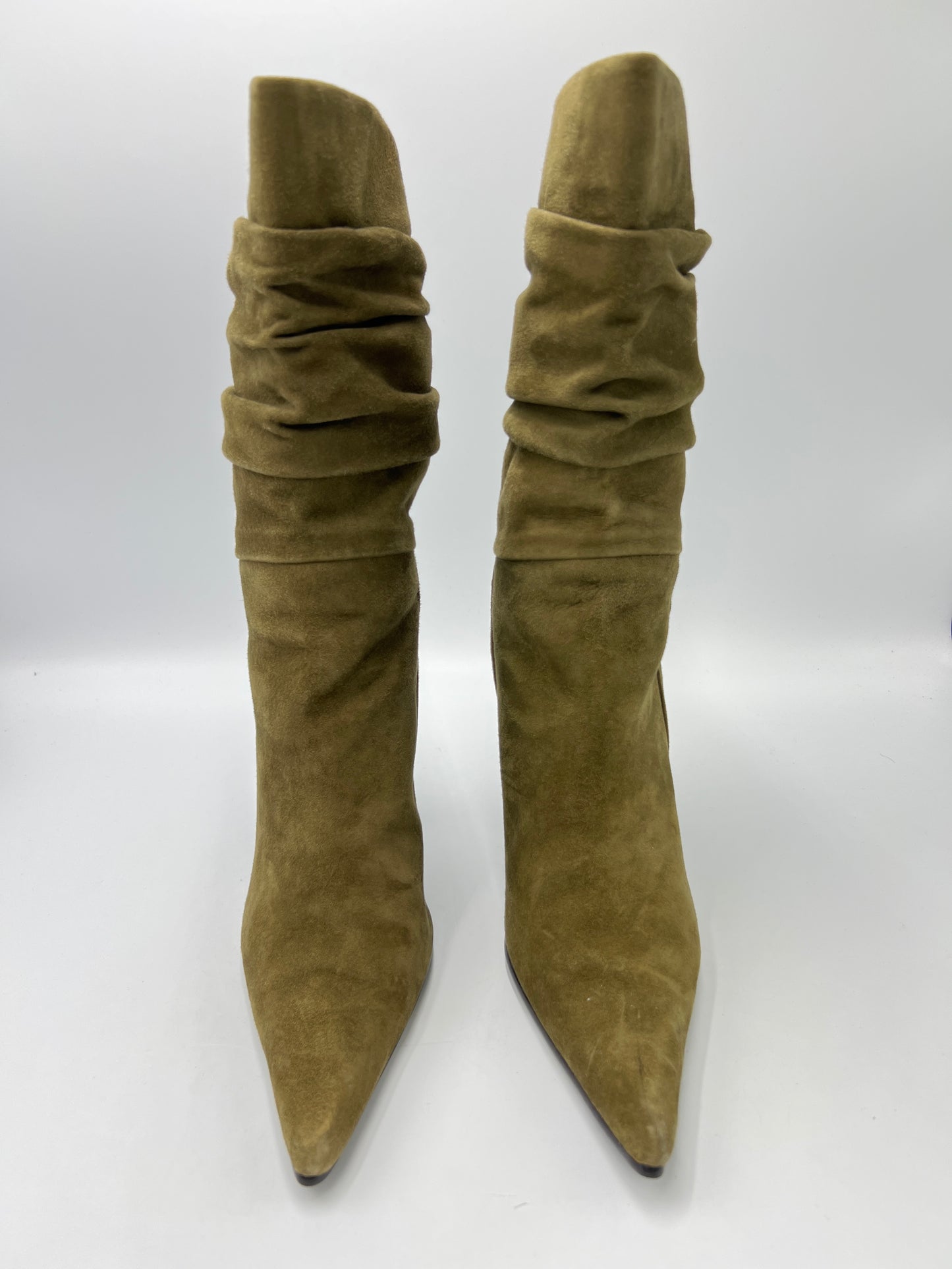 Boots Ankle Heels By Bakers Shoes Size: 7