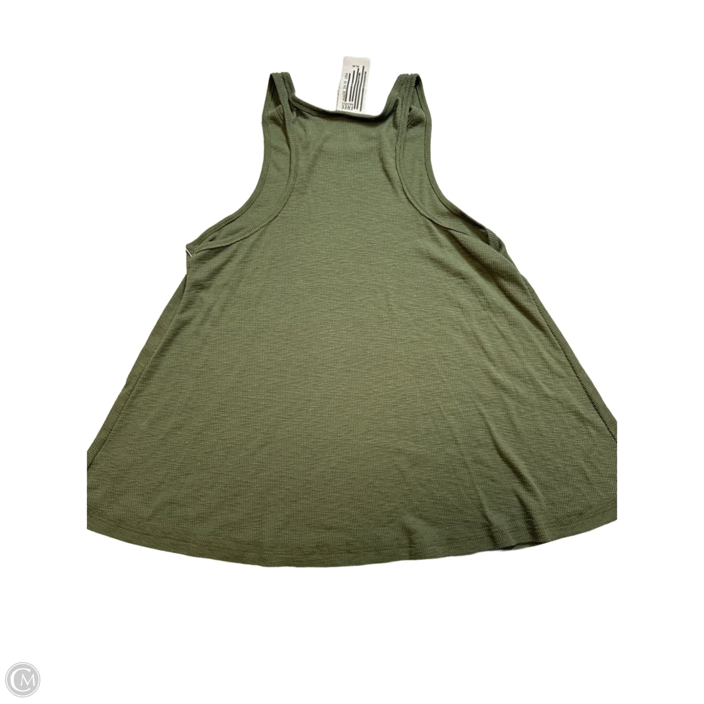 Top Sleeveless By Free People In Green, Size: M
