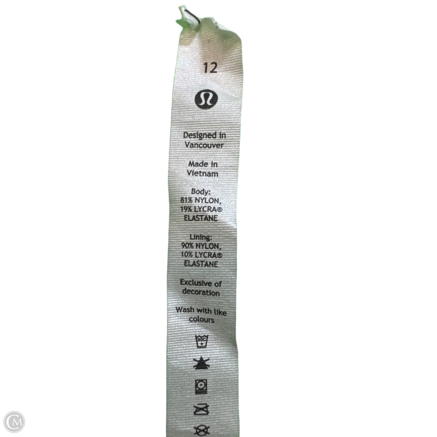 Athletic Capris By Lululemon In Green, Size: L