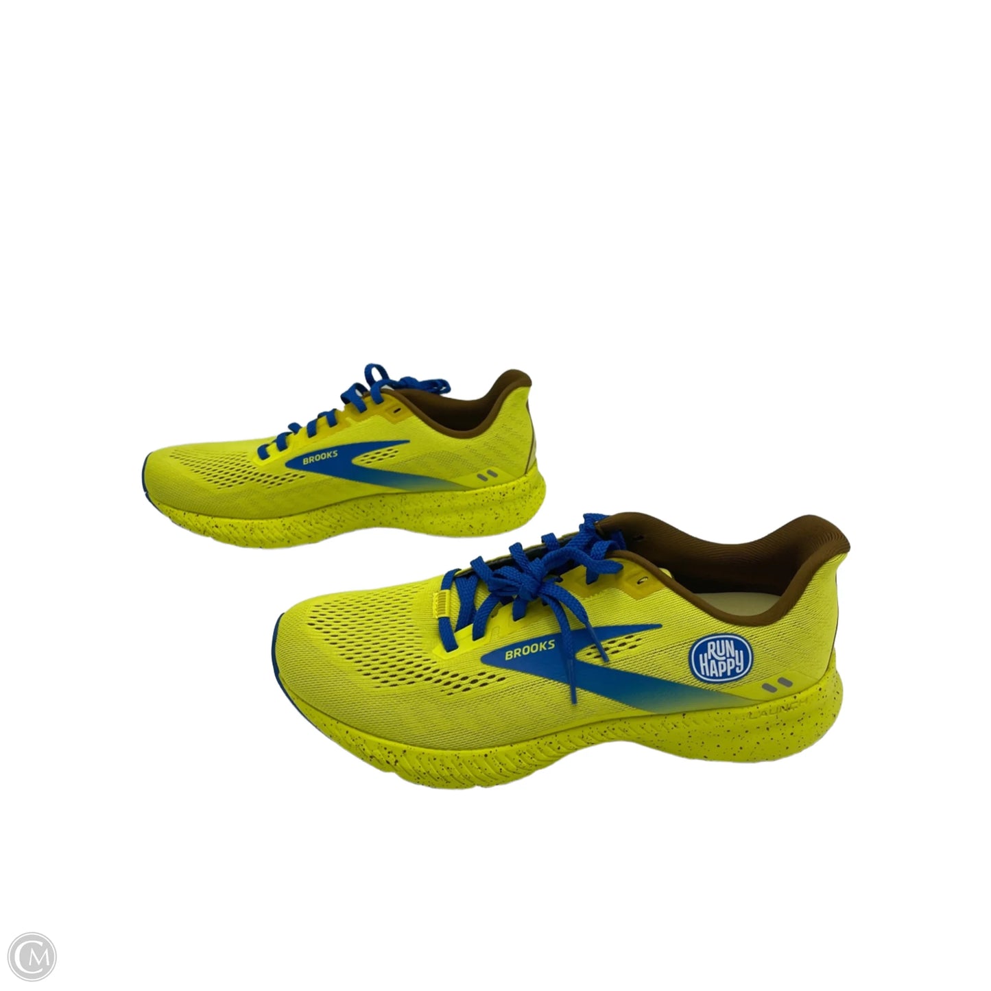Shoes Athletic By Brooks In Yellow, Size: 10.5