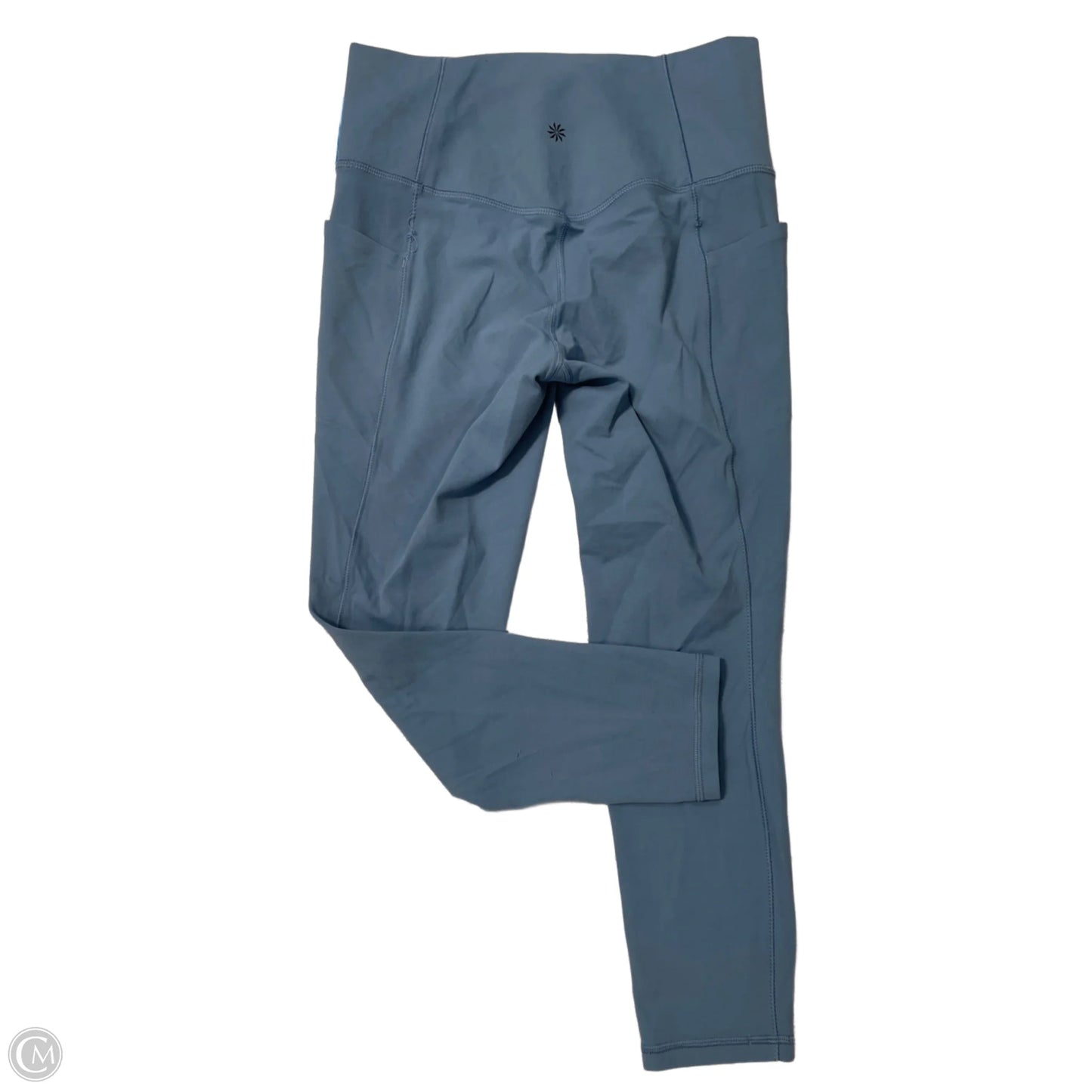 Athletic Leggings By Athleta In Blue, Size: M