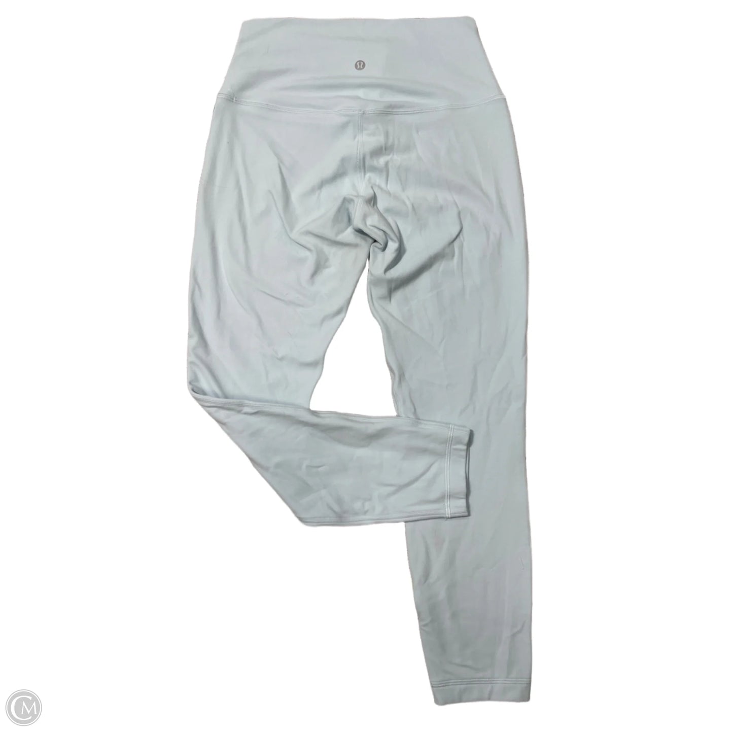 Athletic Leggings By Lululemon In Aqua, Size: M