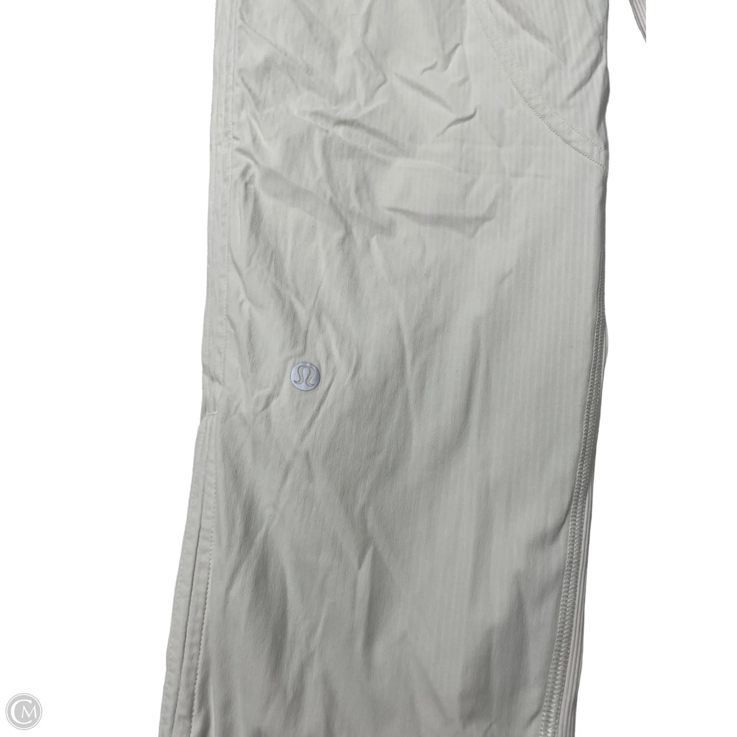 Athletic Pants By Lululemon In Cream, Size: S