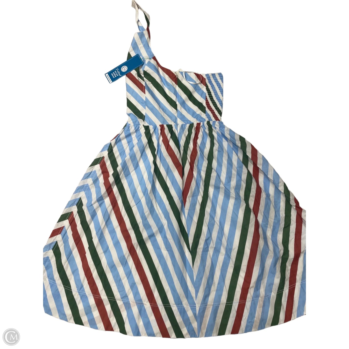 Dress Casual Midi By Maeve In Striped Pattern, Size: S