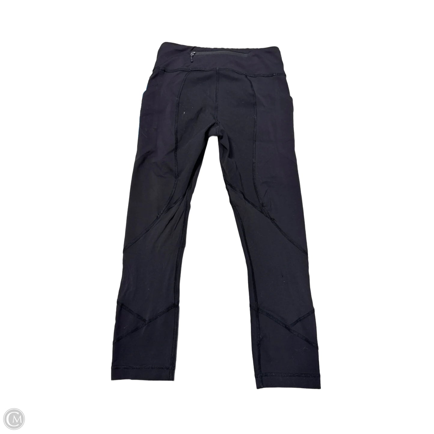 Athletic Capris By Lululemon In Black, Size: S