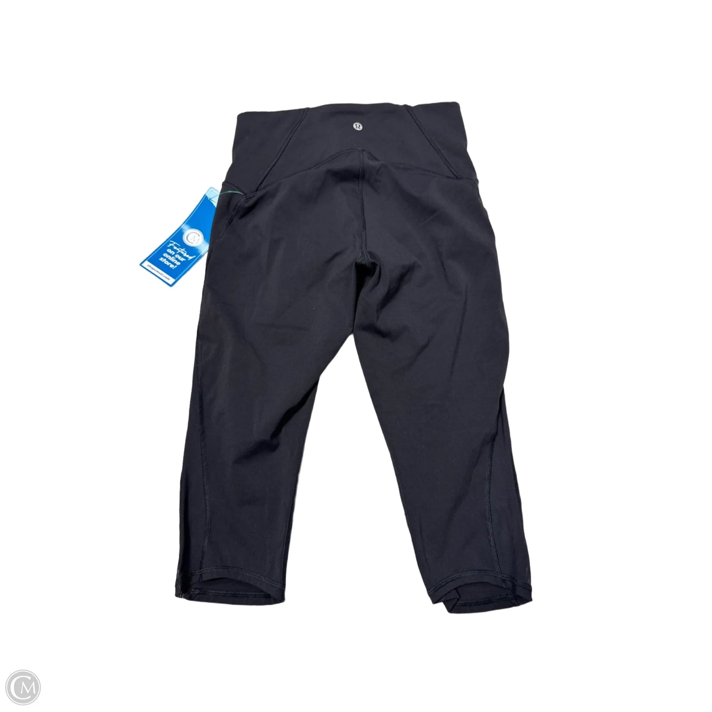 Athletic Capris By Lululemon In Black, Size: M