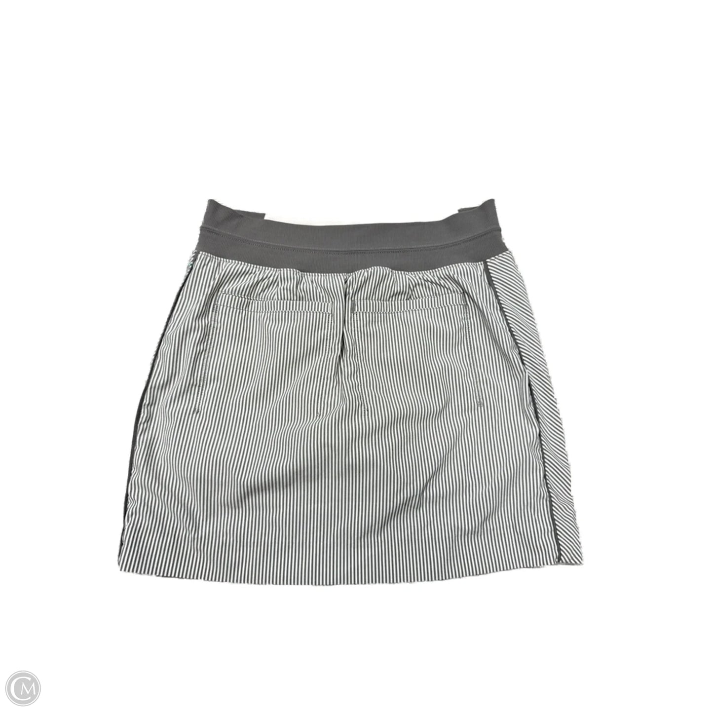 Athletic Skort By Athleta In Grey & White, Size: Xs/0