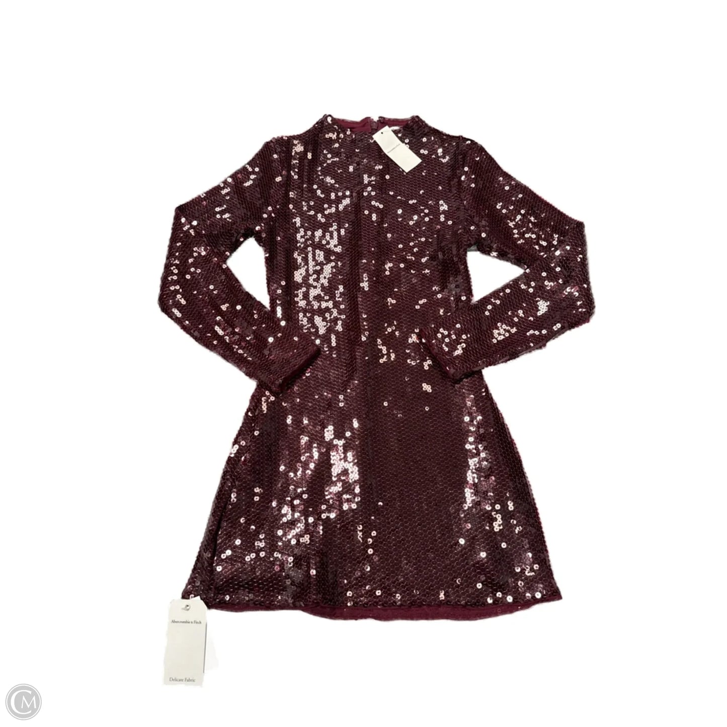 New! Dress Casual Short By Abercrombie And Fitch In Maroon, Size: Xsp