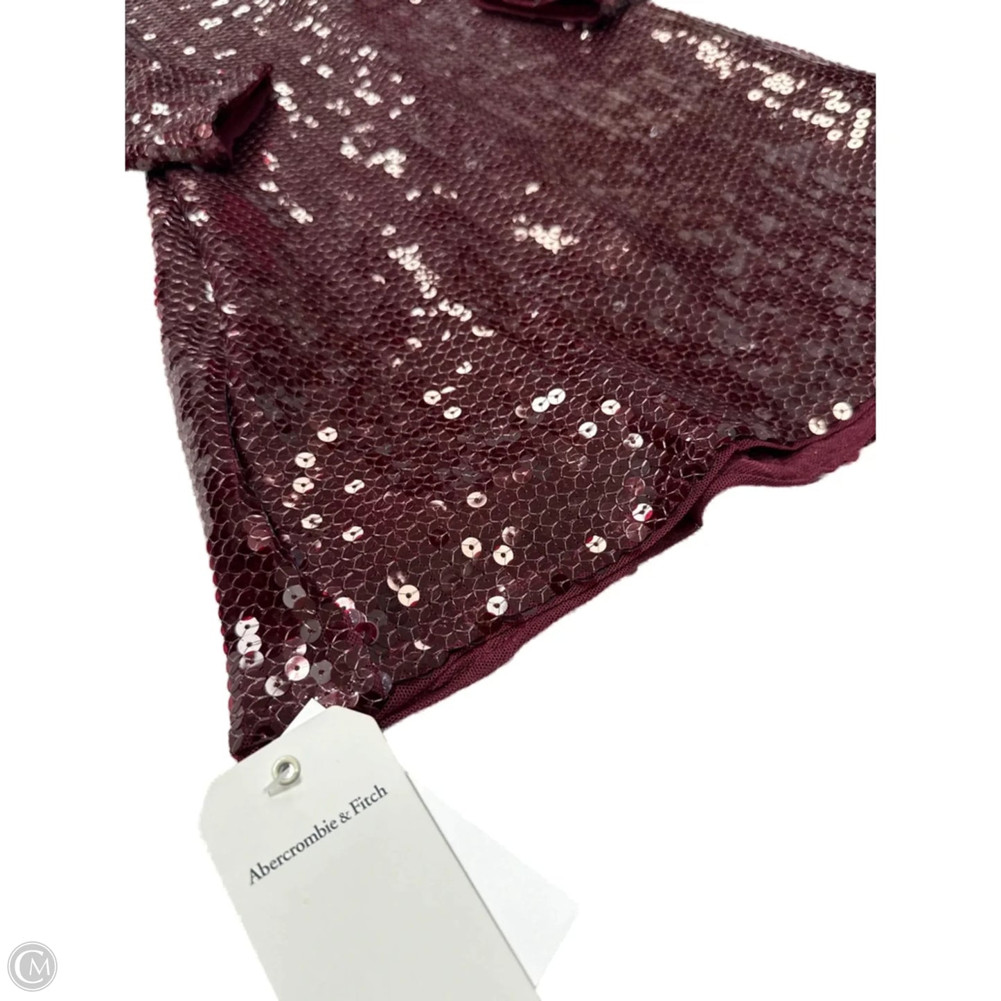 New! Dress Casual Short By Abercrombie And Fitch In Maroon, Size: Xsp