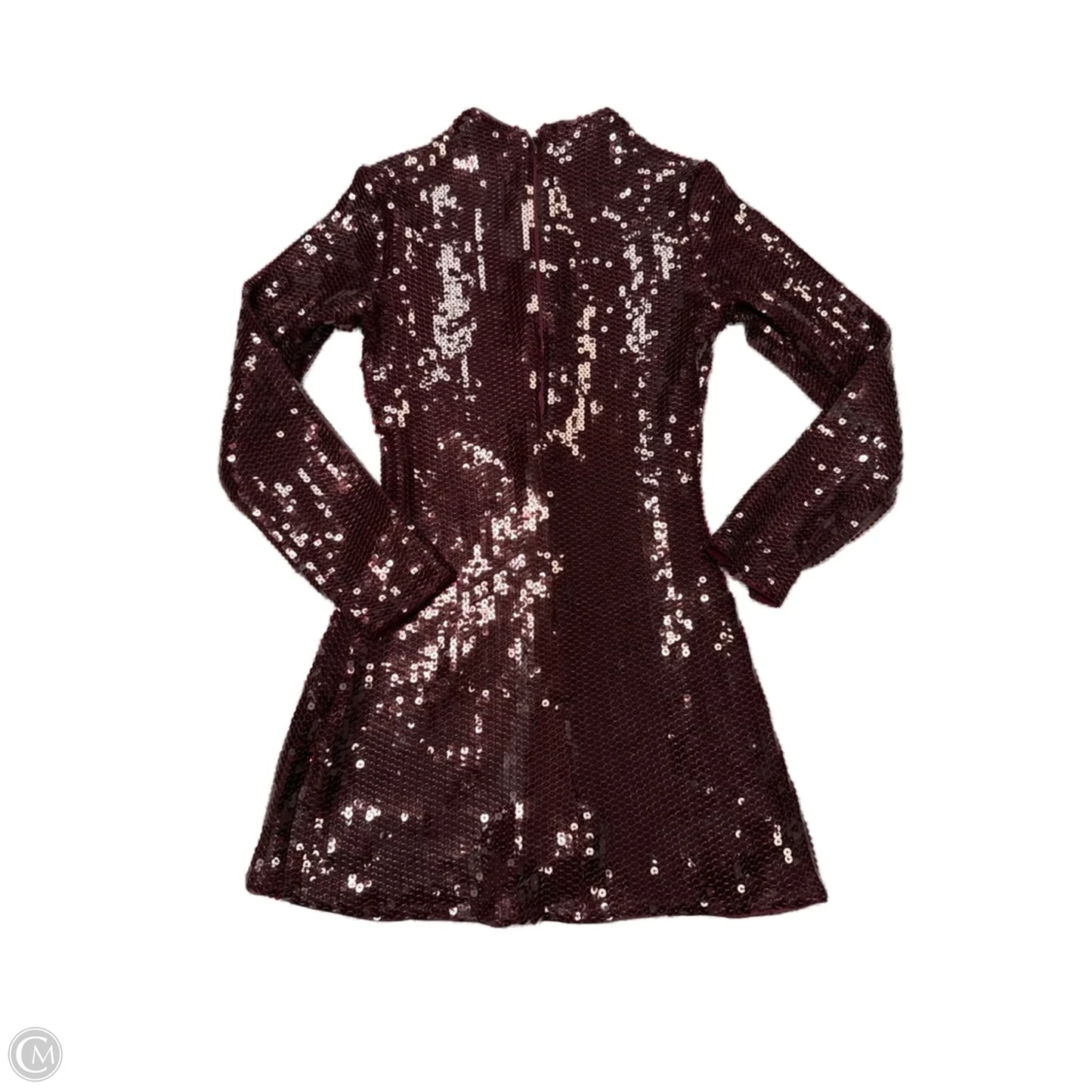New! Dress Casual Short By Abercrombie And Fitch In Maroon, Size: Xsp