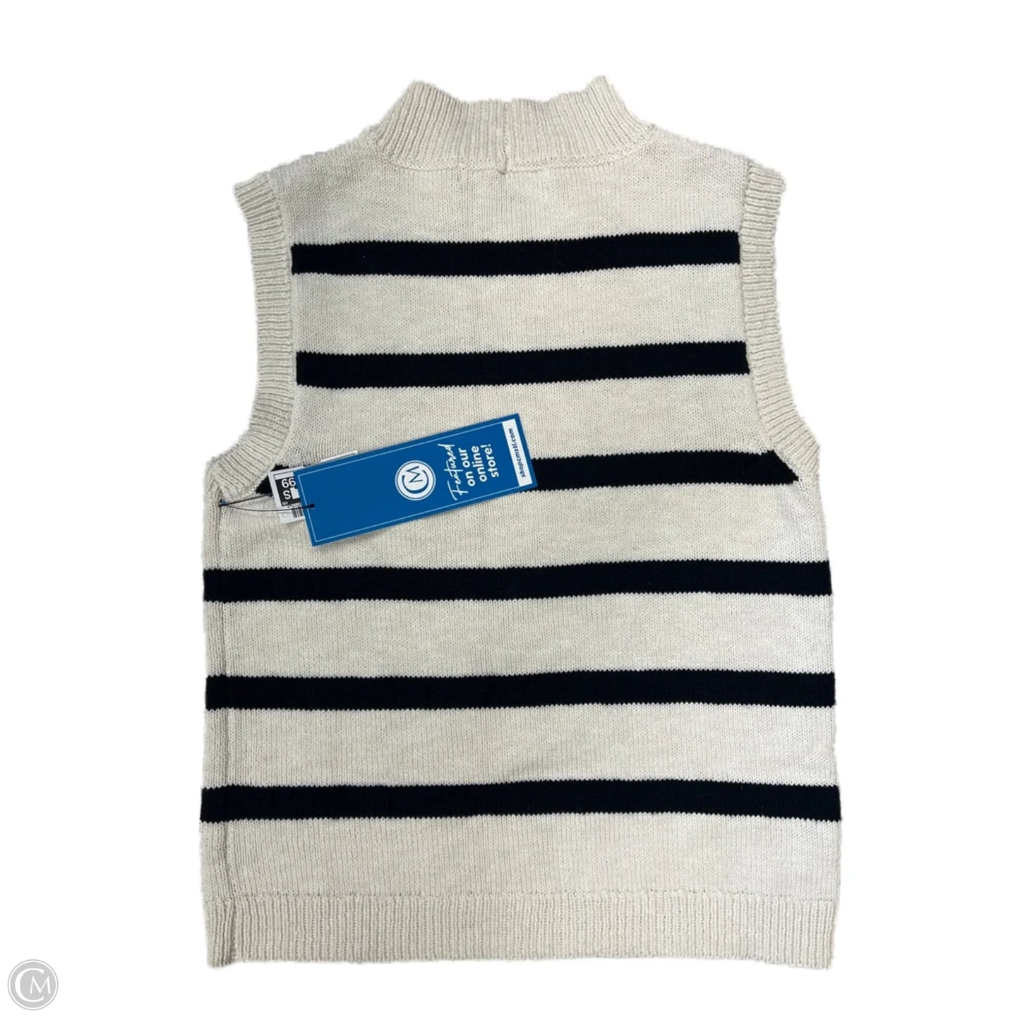Top Sleeveless By Sanctuary In Striped Pattern, Size: Xs