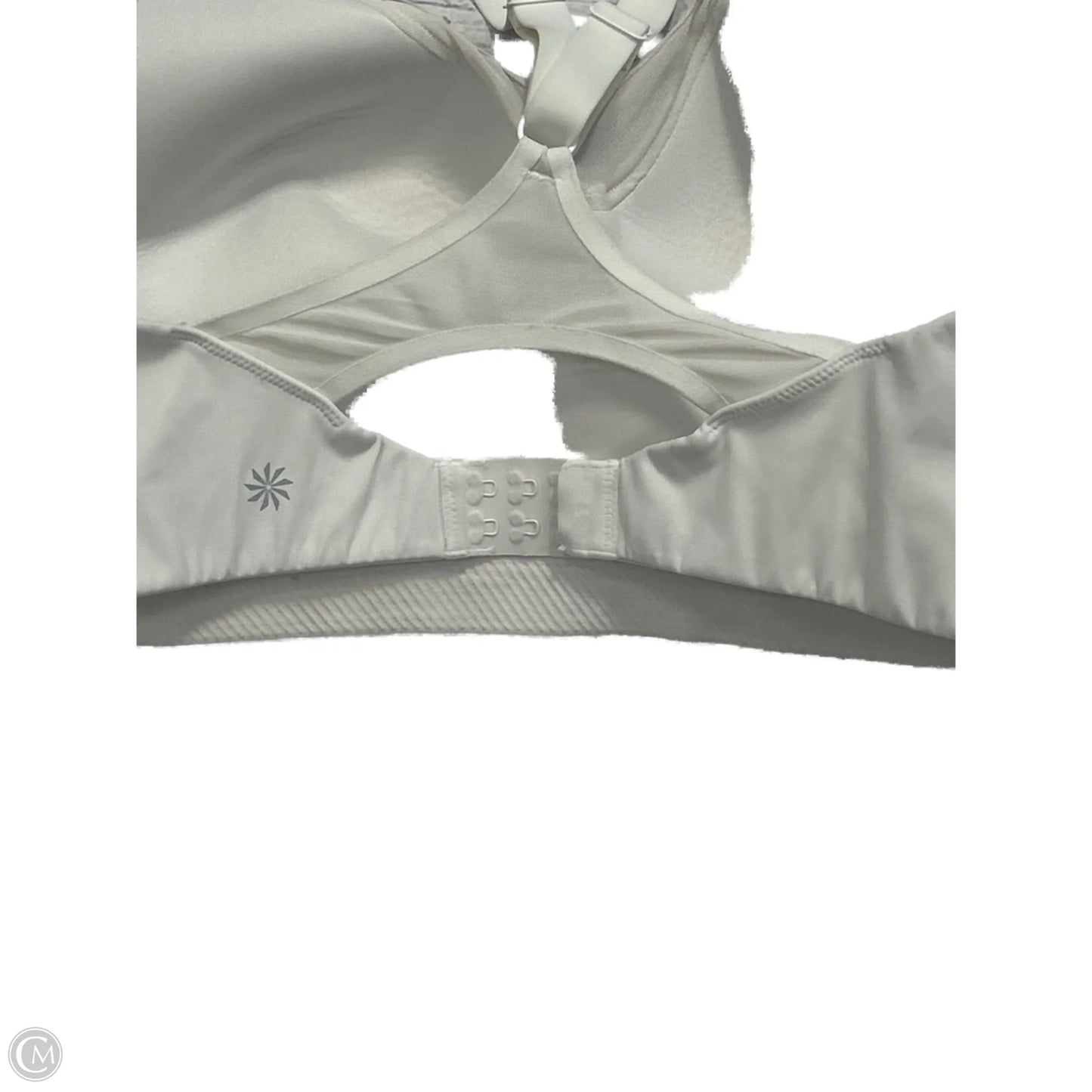 Athletic Bra By Athleta In White, Size: L