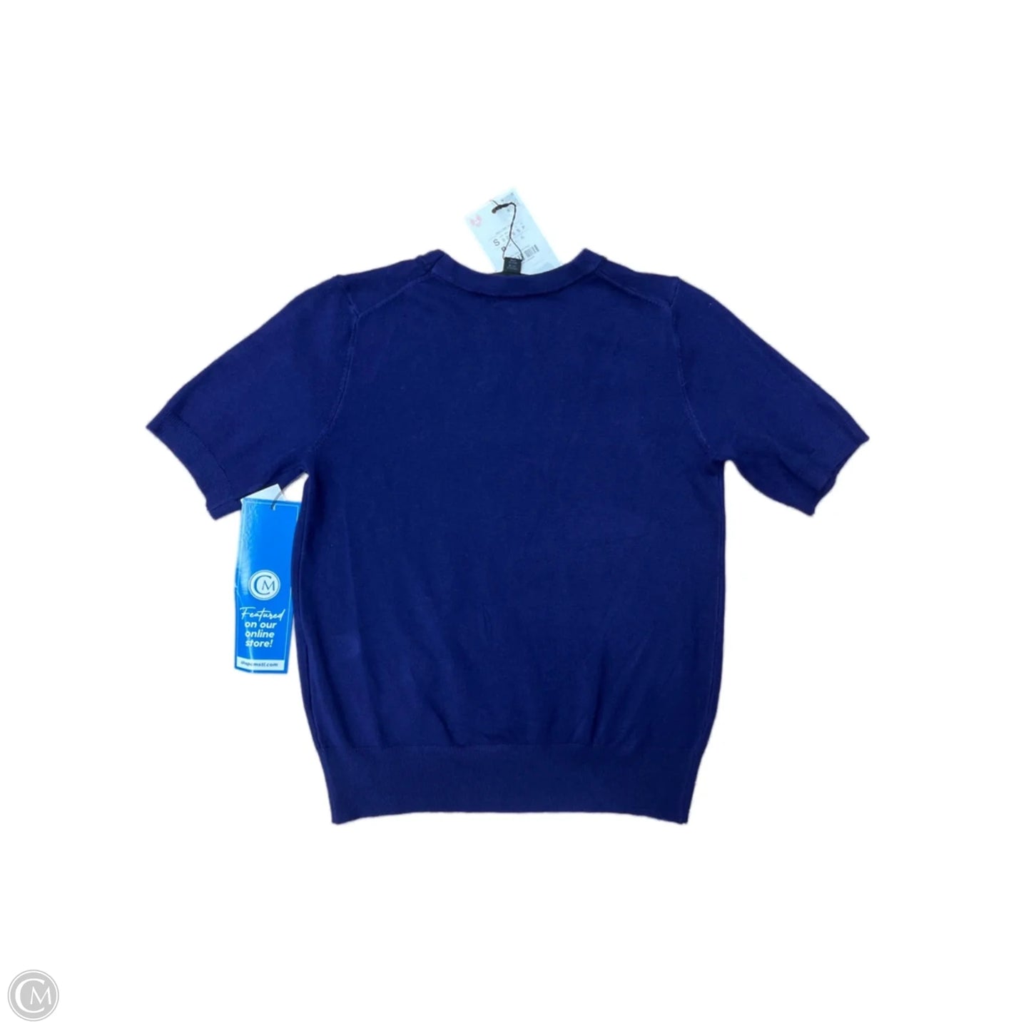 Top Short Sleeve By Zara In Purple, Size: S