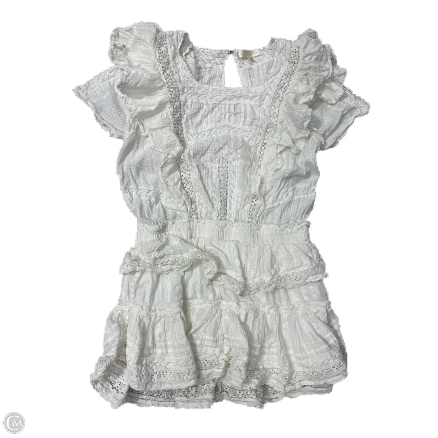 Dress Casual Short By Love Shack Fancy In White, Size: L