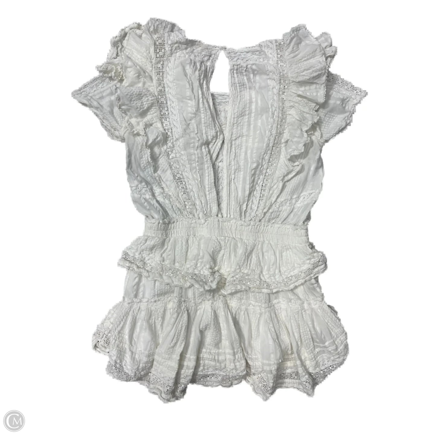 Dress Casual Short By Love Shack Fancy In White, Size: L