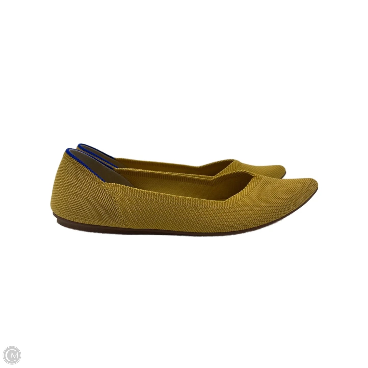 Shoes Designer By Rothys In Yellow, Size: 9
