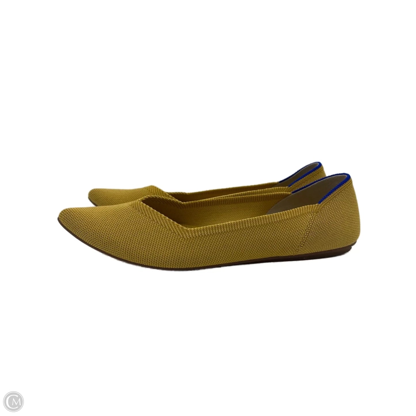 Shoes Designer By Rothys In Yellow, Size: 9