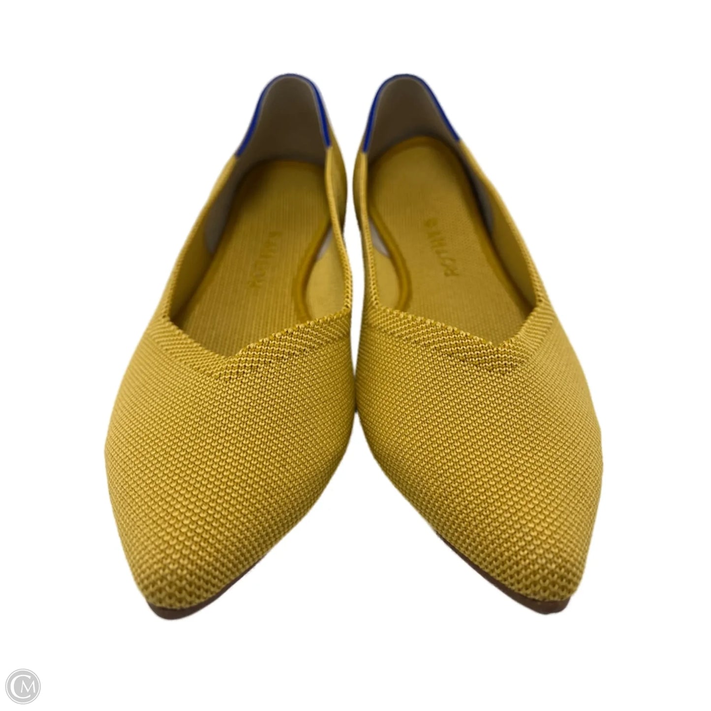Shoes Designer By Rothys In Yellow, Size: 9