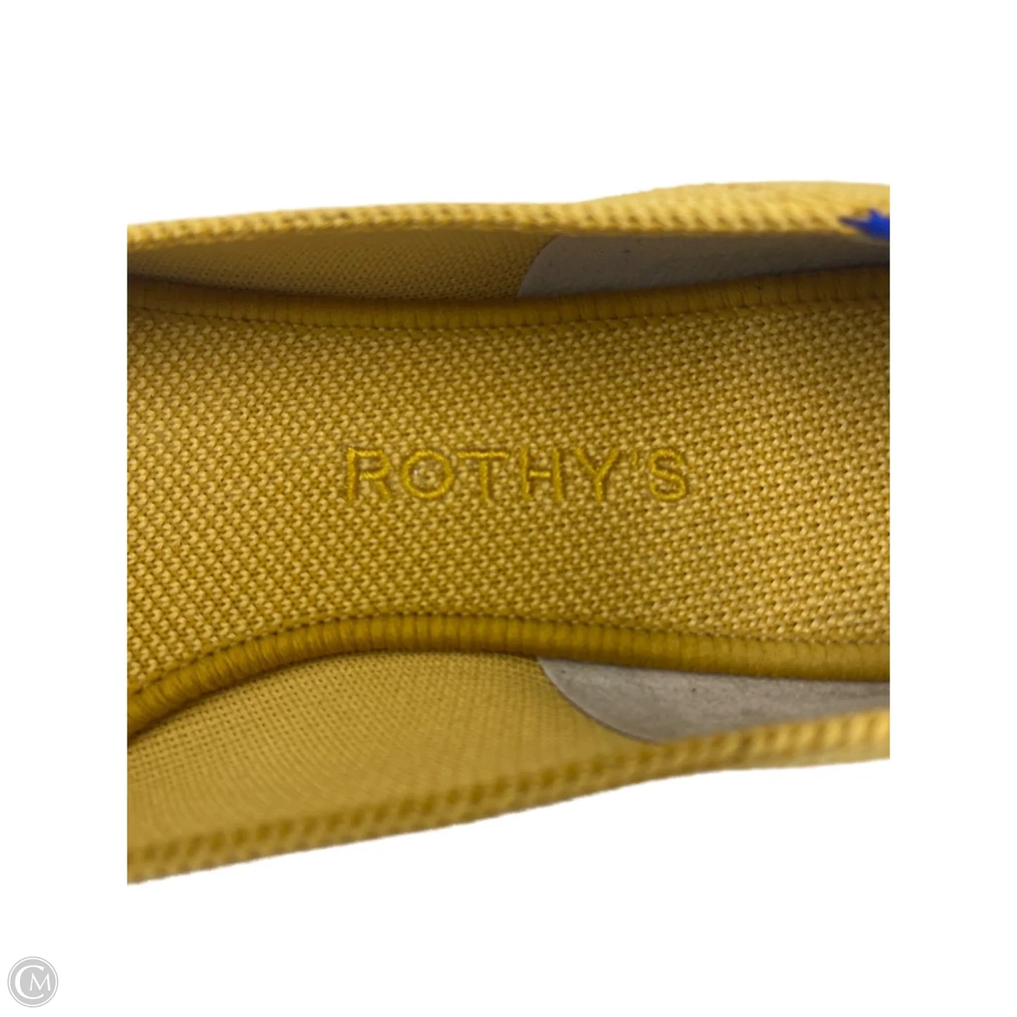 Shoes Designer By Rothys In Yellow, Size: 9
