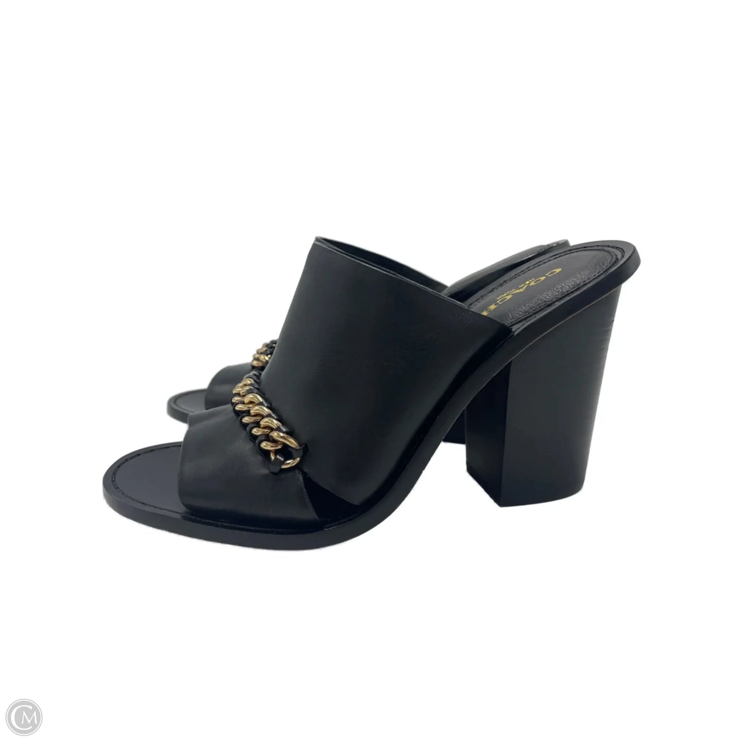 Shoes Designer By Coach In Black, Size: 9.5