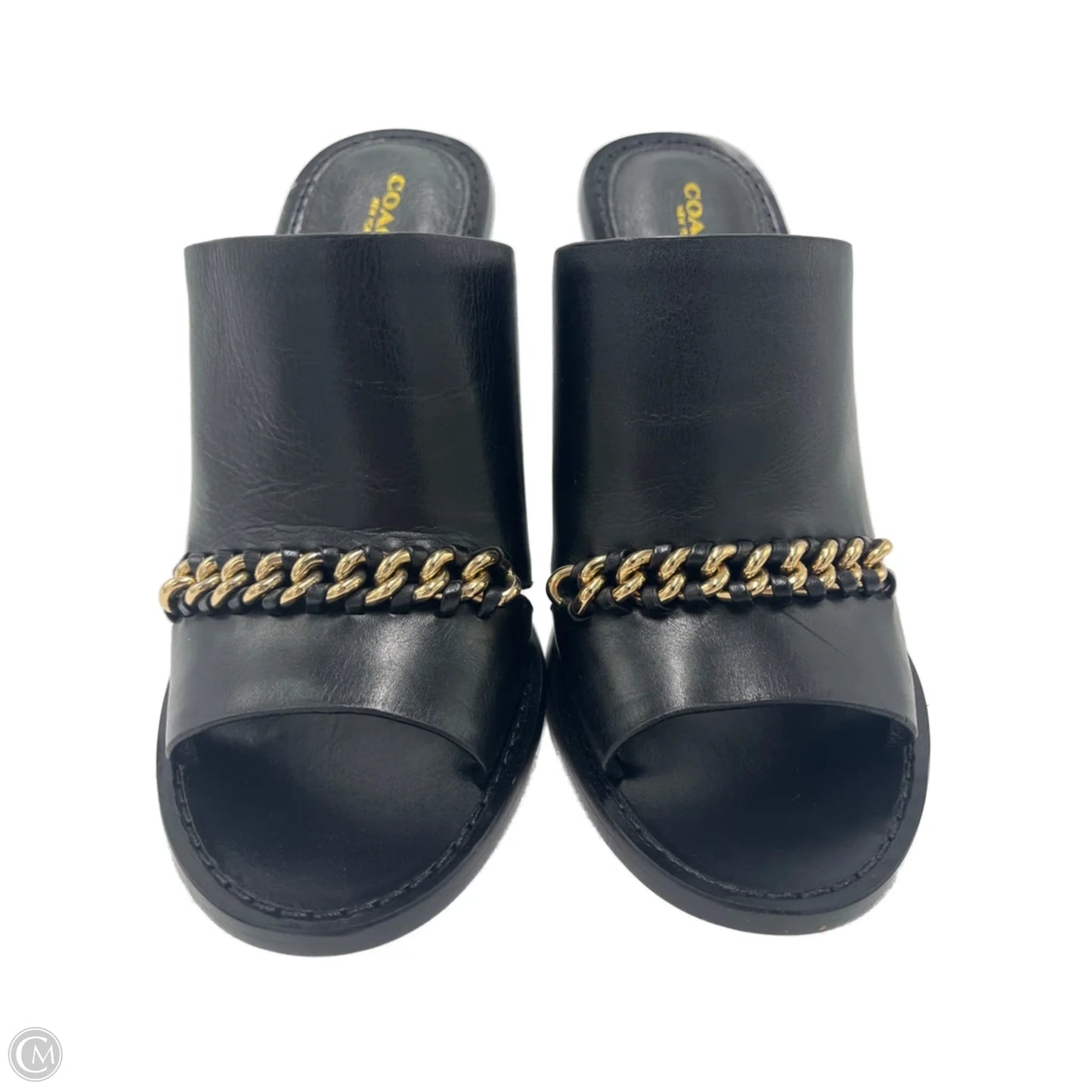Shoes Designer By Coach In Black, Size: 9.5