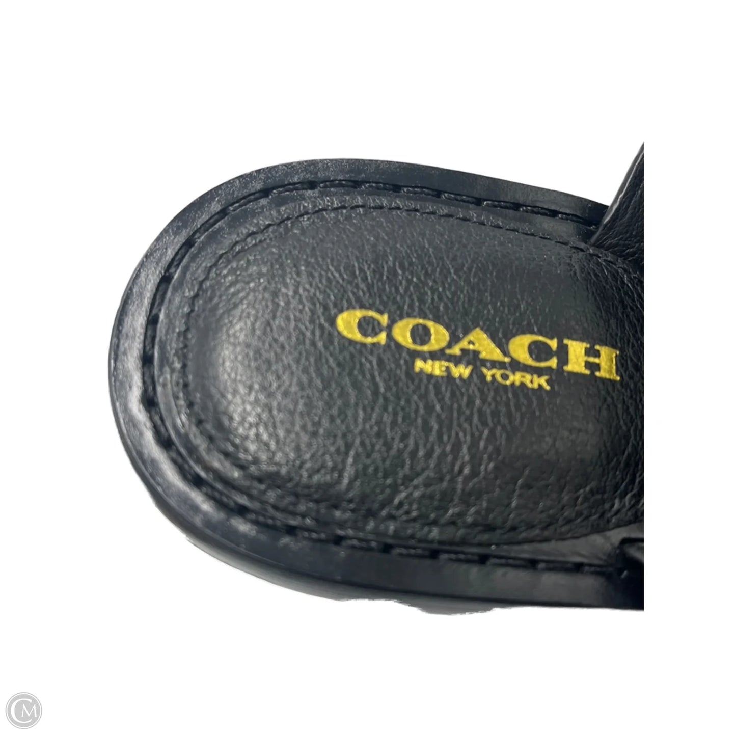 Shoes Designer By Coach In Black, Size: 9.5