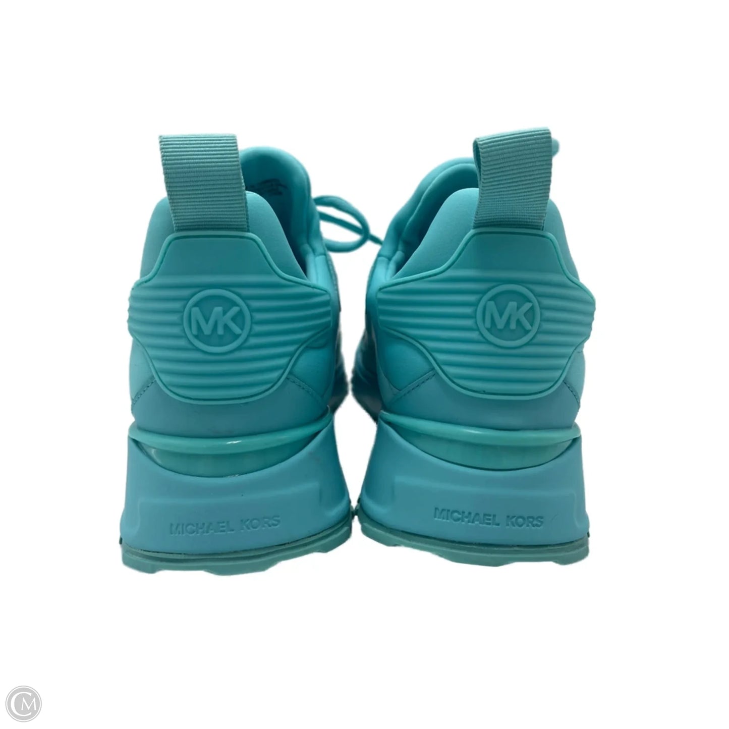 LIKE NEW! Shoes Designer By Michael Kors In Blue, Size: 9